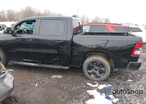 2019 Ram 1500 Big Horn/Lone Star 4X4 5'7 Box из США, поврежденный, VIN 1C6SRFFT3KN652109